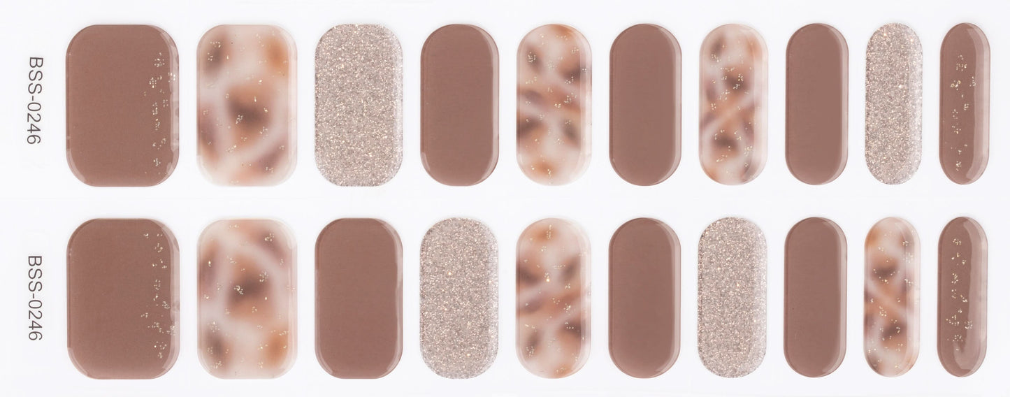 Bold Babes Tigress Tips Semi Cured Gel Nail Stickers - TheBOLDBabes