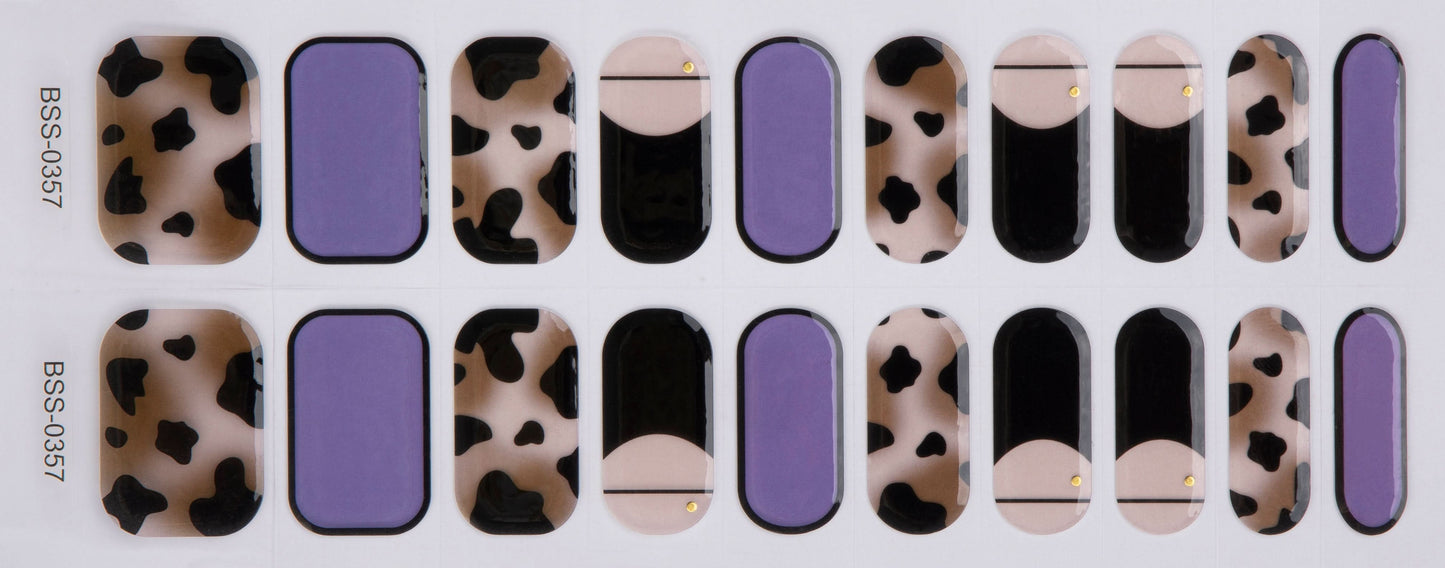 Bold Babes Catty Cut Semi Cured Gel Nail Stickers - TheBOLDBabes