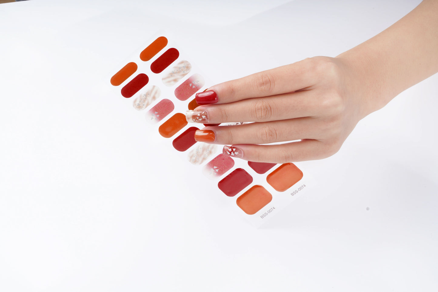 Bold Babes Chunky funky Semi Cured Gel Nail Stickers - TheBOLDBabes