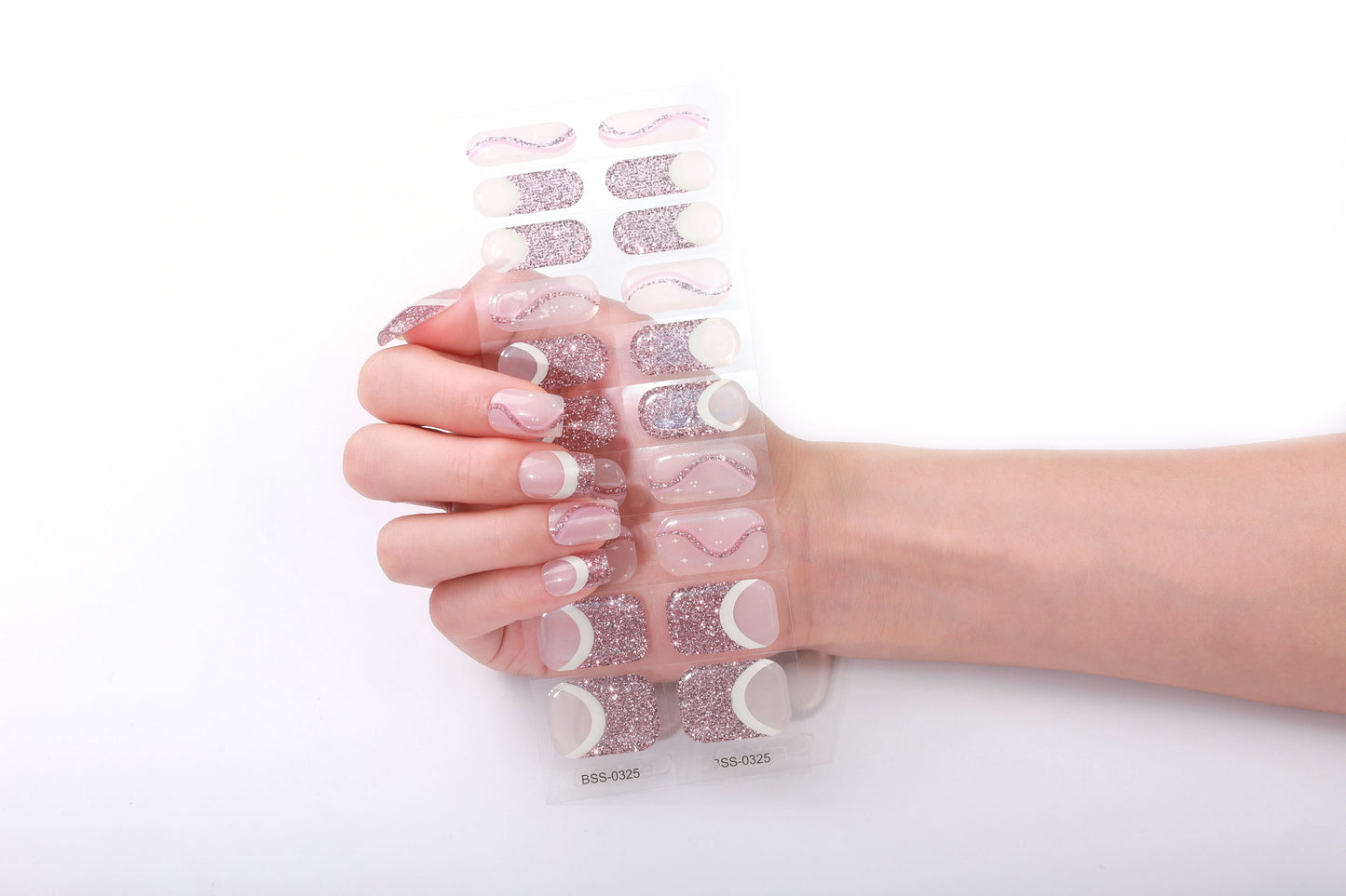 Bold Babes Pink Passion Semi Cured Gel Nail Stickers - TheBOLDBabes
