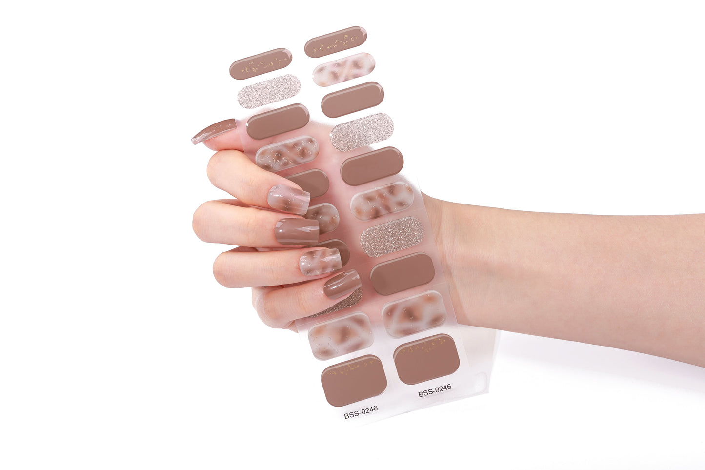 Bold Babes Tigress Tips Semi Cured Gel Nail Stickers - TheBOLDBabes
