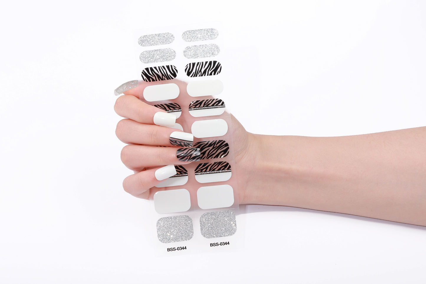 Bold Babes Classic Ripple Semi Cured Gel Nail Stickers - TheBOLDBabes