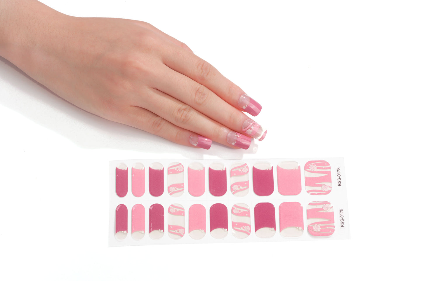 Bold Babes Barbie Bang Semi Cured Gel Nail Stickers - TheBOLDBabes