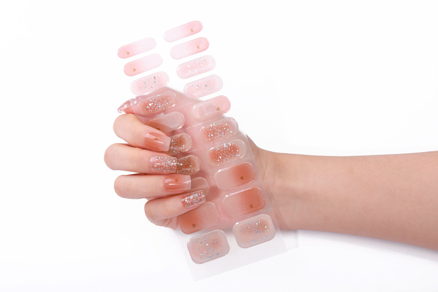 Bold Babes Rusty dusty Semi Cured Gel Nail Stickers - TheBOLDBabes