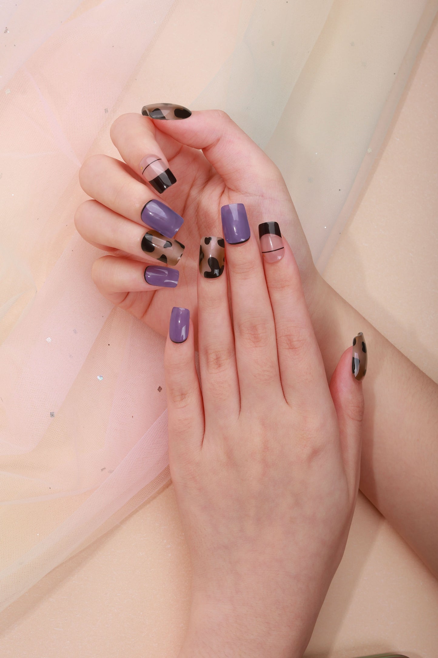 Bold Babes Catty Cut Semi Cured Gel Nail Stickers - TheBOLDBabes