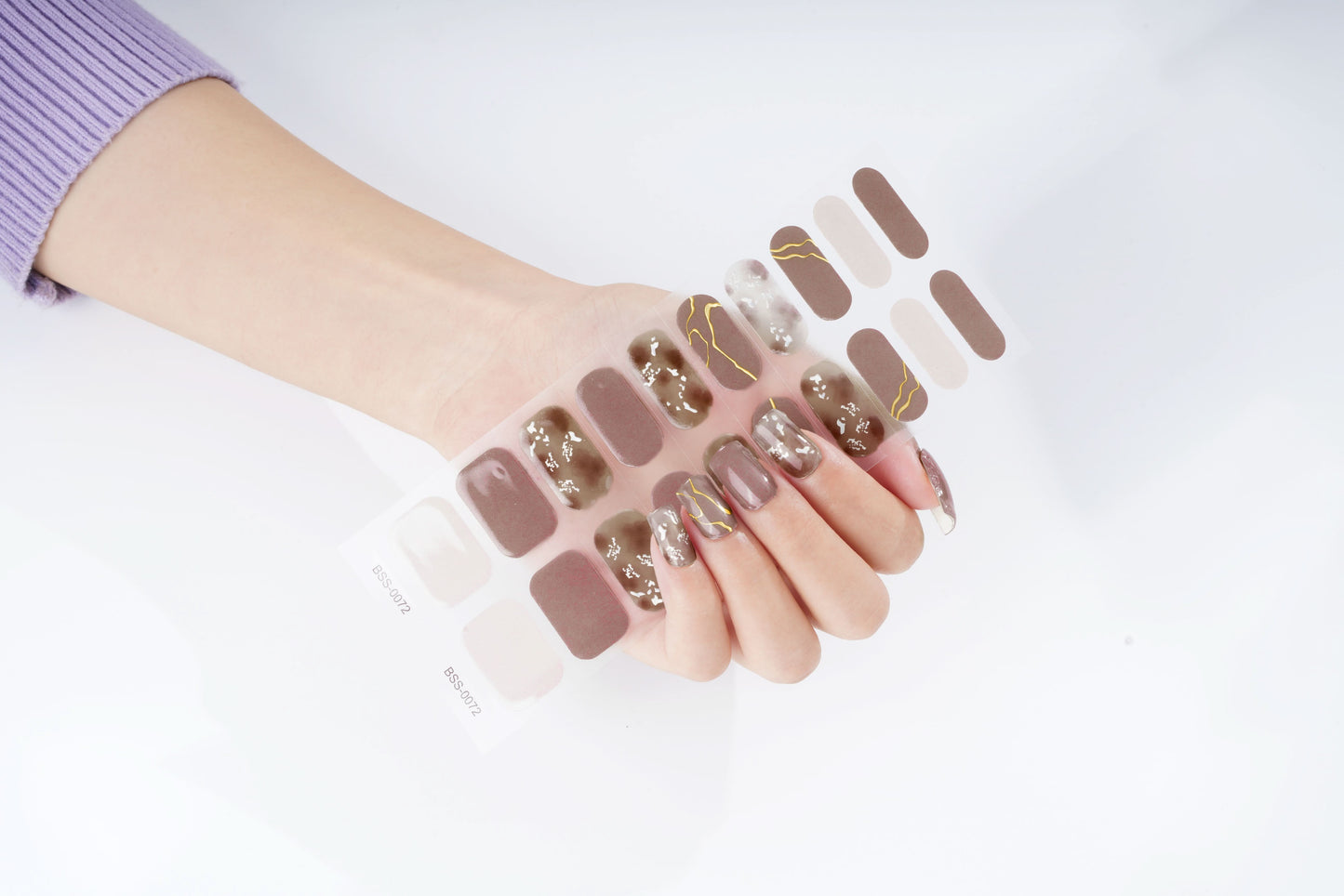 Bold Babes Gals Glam Semi Cured Gel Nail Stickers - TheBOLDBabes