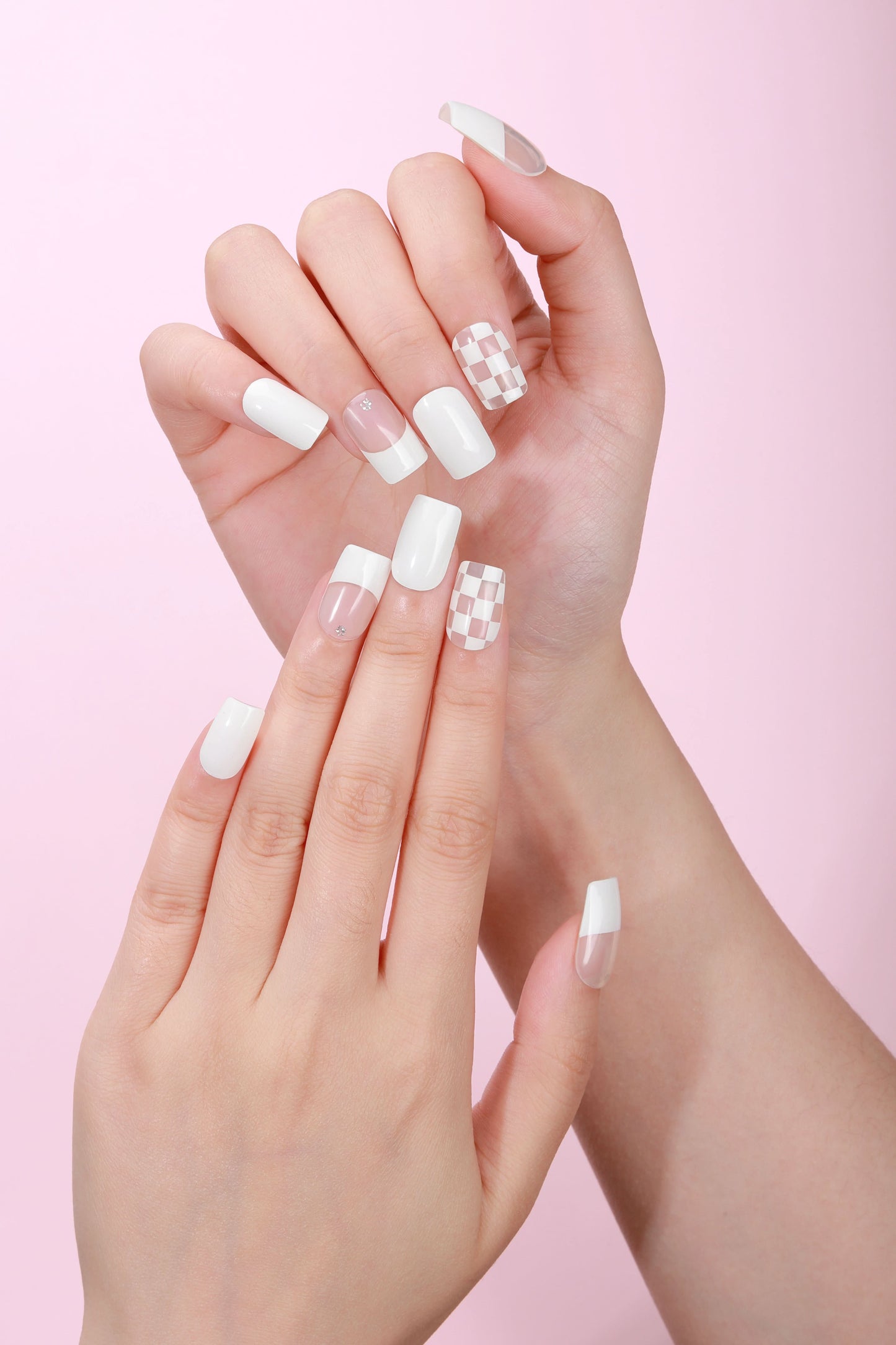 Bold Babes Chess Bless Semi Cured Gel Nail Stickers - TheBOLDBabes