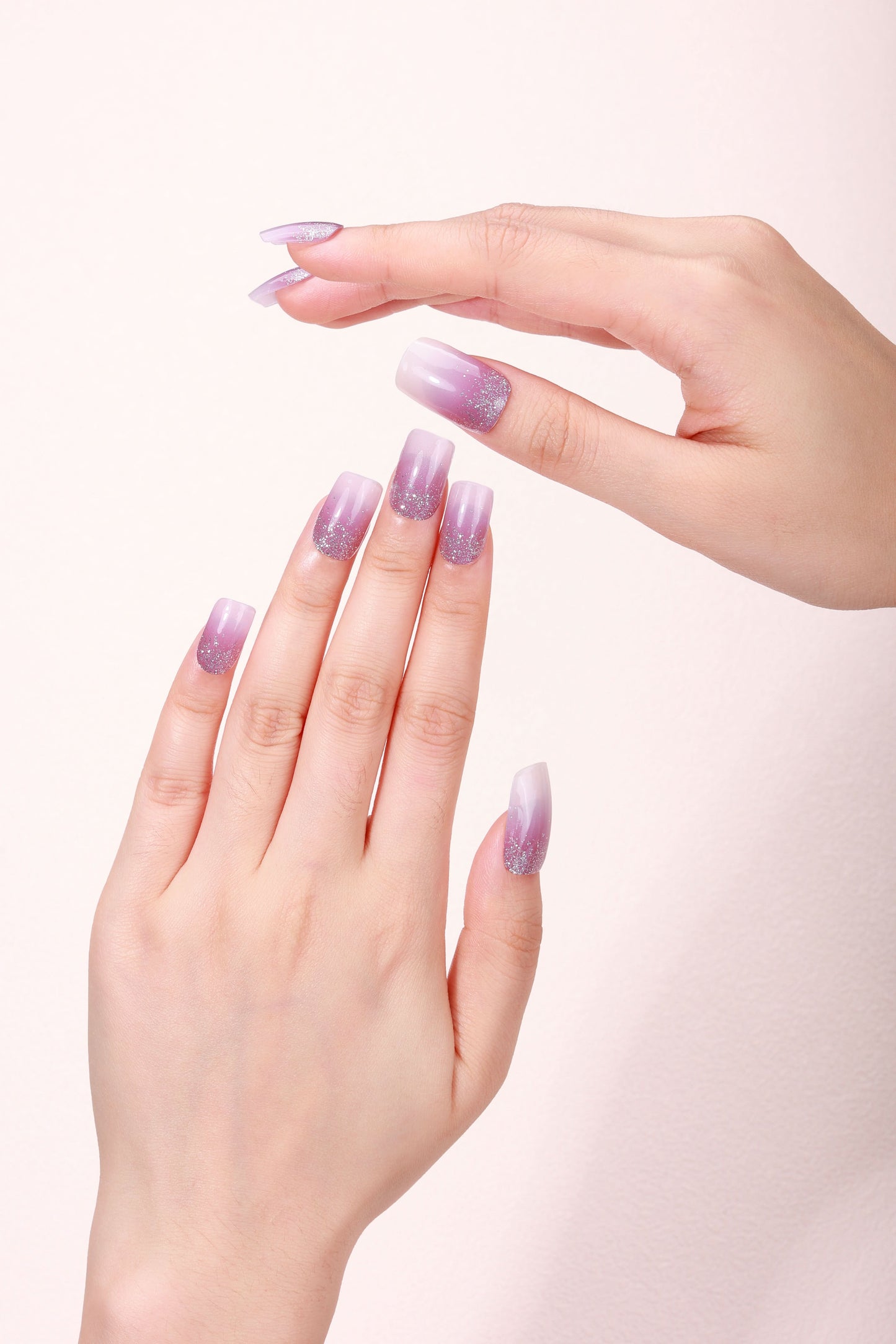 Bold Babes Purple patch Semi Cured Gel Nail Stickers - TheBOLDBabes