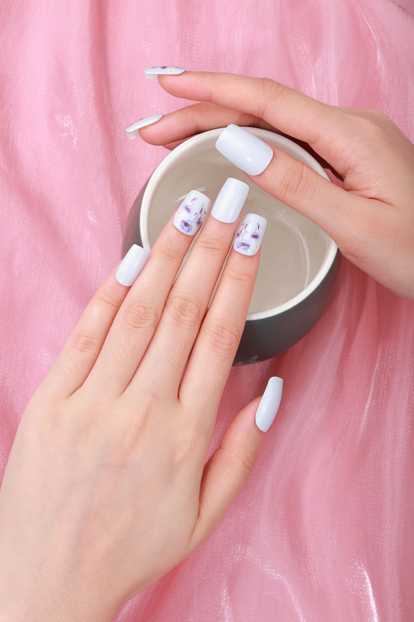 Bold Babes Floral Feel Semi Cured Gel Nail Stickers - TheBOLDBabes