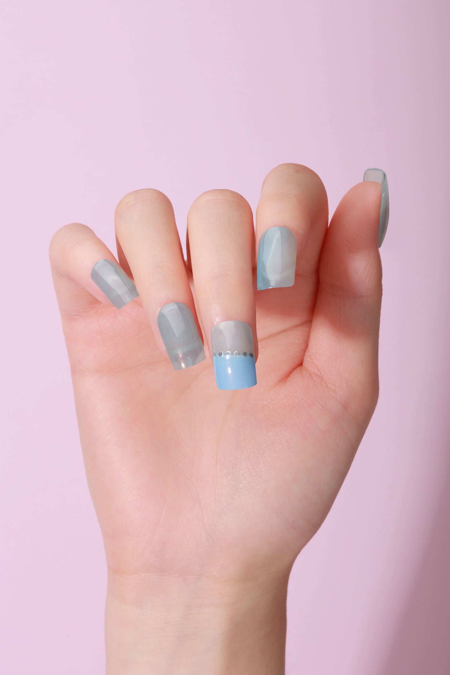 Bold Babes Frozen Fun Semi Cured Gel Nail Stickers - TheBOLDBabes