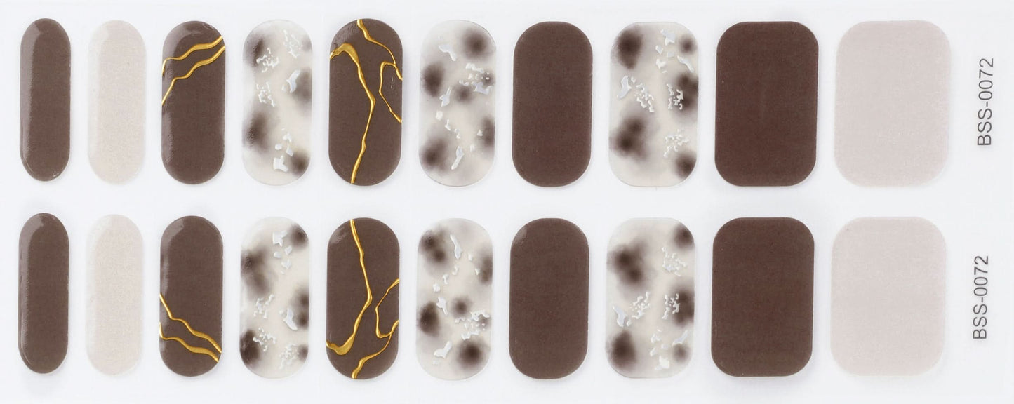 Bold Babes Gals Glam Semi Cured Gel Nail Stickers - TheBOLDBabes