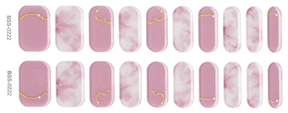 Bold Babes Cotton Candy Semi Cured Gel Nail Stickers - TheBOLDBabes