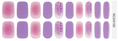 Bold Babes Candy Crush Semi Cured Gel Nail Stickers - TheBOLDBabes