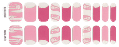 Bold Babes Barbie Bang Semi Cured Gel Nail Stickers - TheBOLDBabes