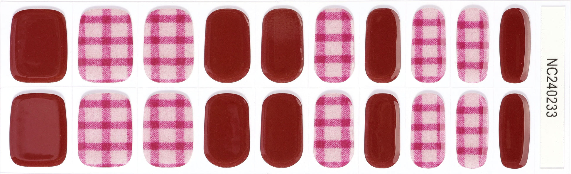 Bold Babes Fine Wine Semi Cured Gel Nail Stickers - TheBOLDBabes
