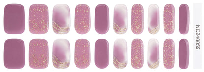 Bold Babes Rose Petals Semi Cured Gel Nail Stickers - TheBOLDBabes