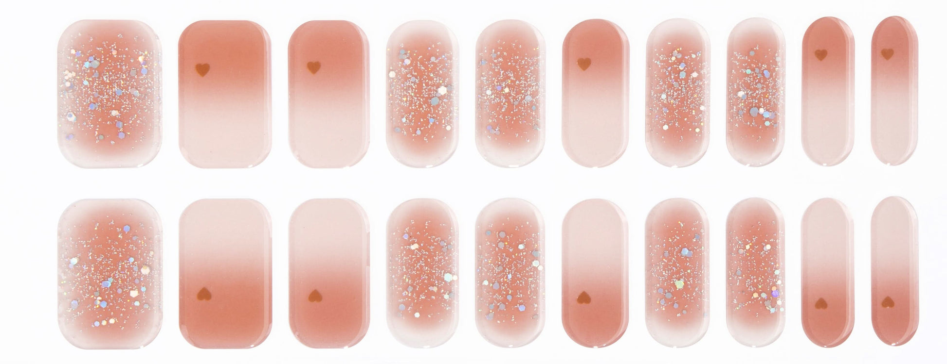 Bold Babes Rusty dusty Semi Cured Gel Nail Stickers - TheBOLDBabes