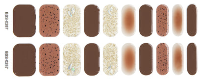 Bold Babes Coco Crush Semi Cured Gel Nail Stickers - TheBOLDBabes