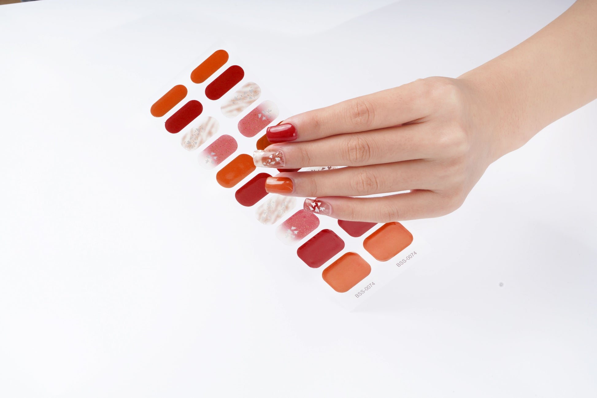 Bold Babes Chunky funky Semi Cured Gel Nail Stickers - TheBOLDBabes