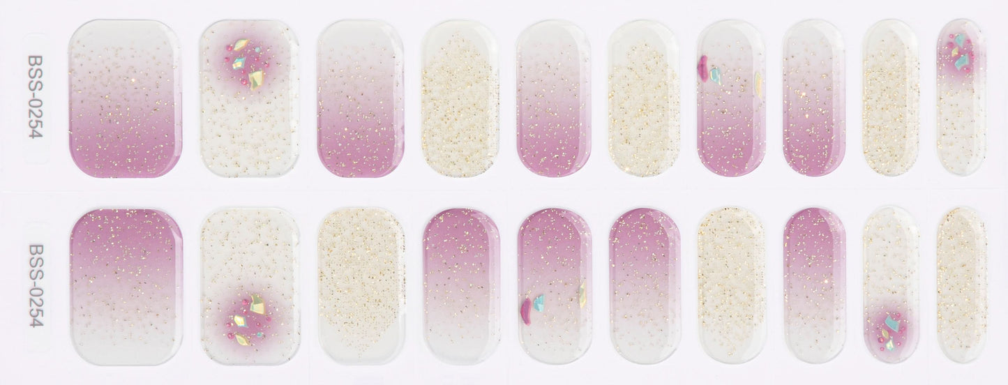 Bold Babes Enchanting Espresso Semi Cured Gel Nail Stickers - TheBOLDBabes