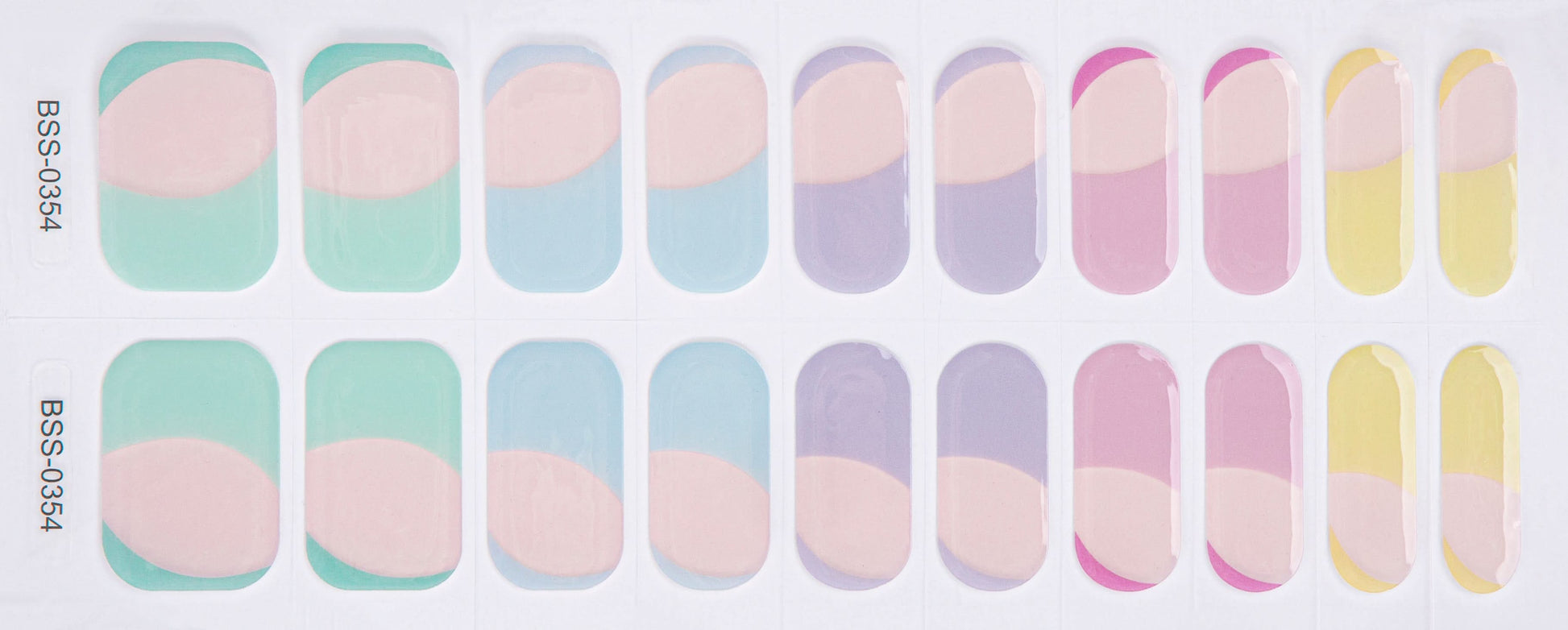 Bold Babes Pinkish Glory Semi Cured Gel Nail Stickers - TheBOLDBabes