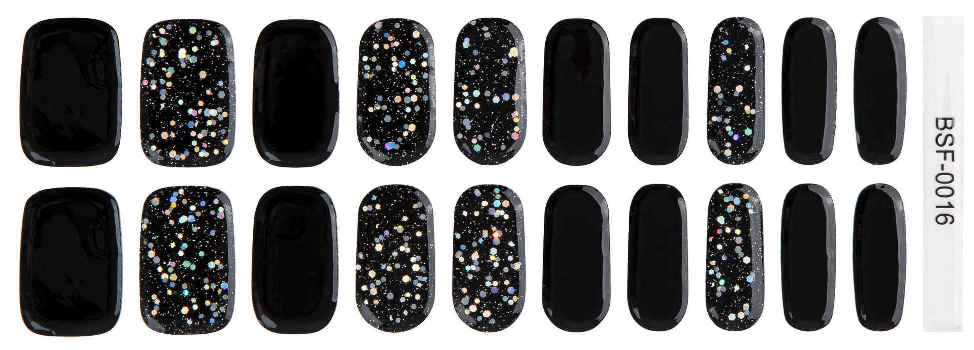 Bold Babes Smoky Dazzle Semi Cured Gel Nail Stickers - TheBOLDBabes