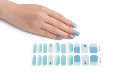 Bold Babes Frozen Fun Semi Cured Gel Nail Stickers - TheBOLDBabes