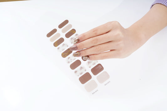 Bold Babes Gals Glam Semi Cured Gel Nail Stickers - TheBOLDBabes
