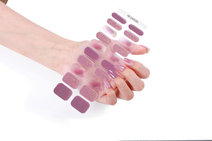 Bold Babes Rose Petals Semi Cured Gel Nail Stickers - TheBOLDBabes