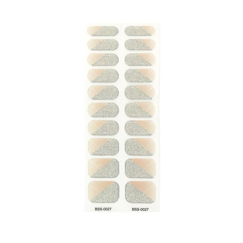 Bold Babes Frosted Funk Semi Cured Gel Nail Stickers - TheBOLDBabes