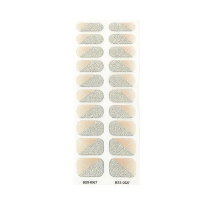 Bold Babes Frosted Funk Semi Cured Gel Nail Stickers - TheBOLDBabes