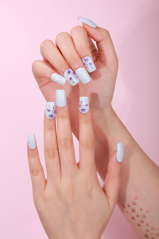 Bold Babes Floral Feel Semi Cured Gel Nail Stickers - TheBOLDBabes
