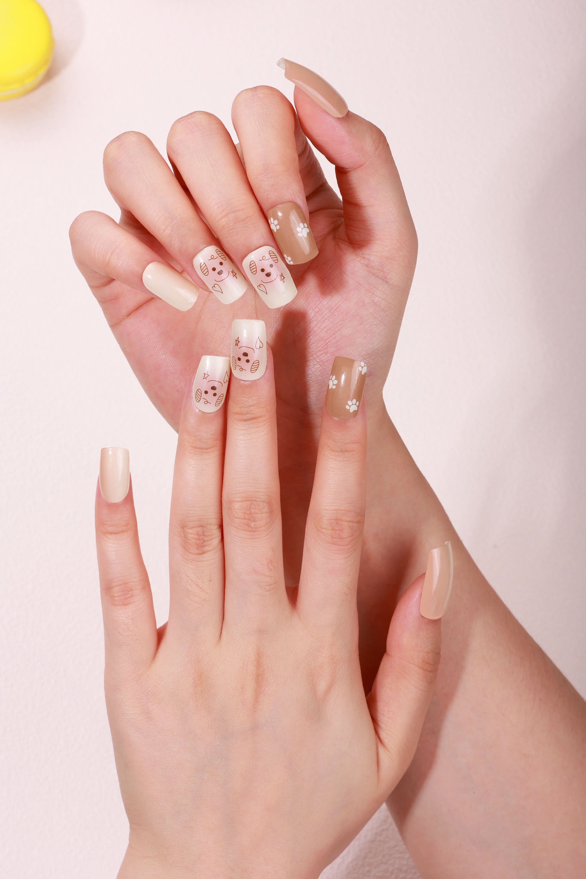 Bold Babes Puppy Guppy Semi Cured Gel Nail Stickers - TheBOLDBabes