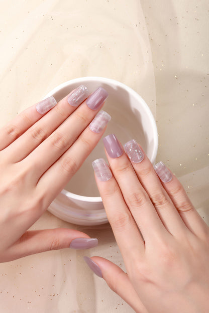 Bold Babes Glitter Groove Semi Cured Gel Nail Stickers - TheBOLDBabes