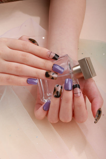 Bold Babes Catty Cut Semi Cured Gel Nail Stickers - TheBOLDBabes