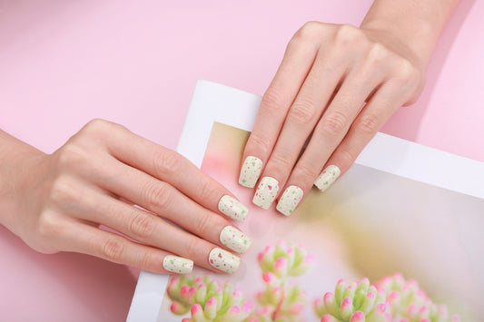 Bold Babes Coral Island Semi Cured Gel Nail Stickers - TheBOLDBabes