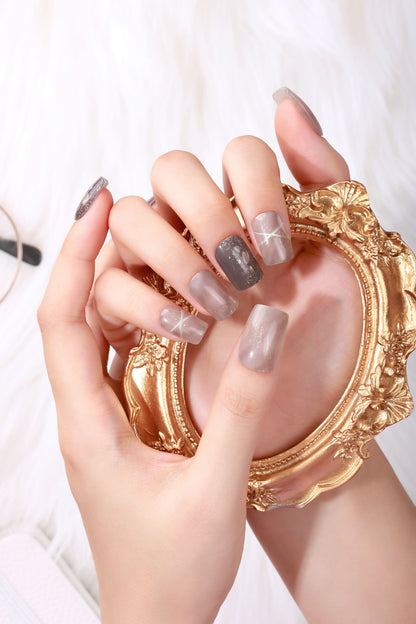 Bold Babes Glittery Glam Semi Cured Gel Nail Stickers - TheBOLDBabes