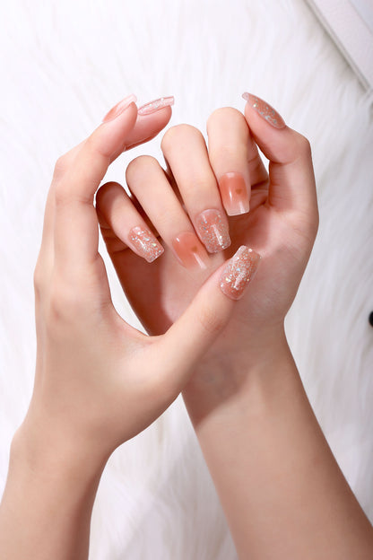 Bold Babes Rusty dusty Semi Cured Gel Nail Stickers - TheBOLDBabes