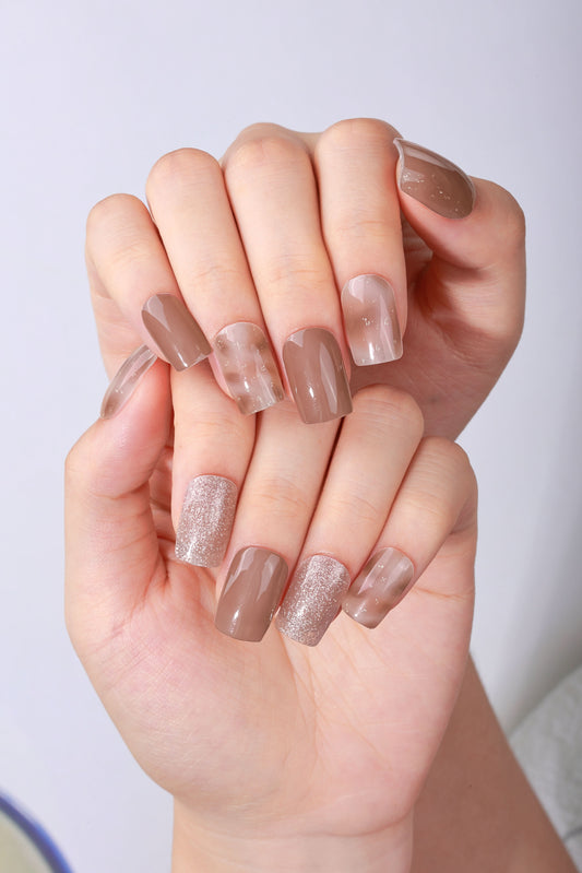 Bold Babes Tigress Tips Semi Cured Gel Nail Stickers - TheBOLDBabes